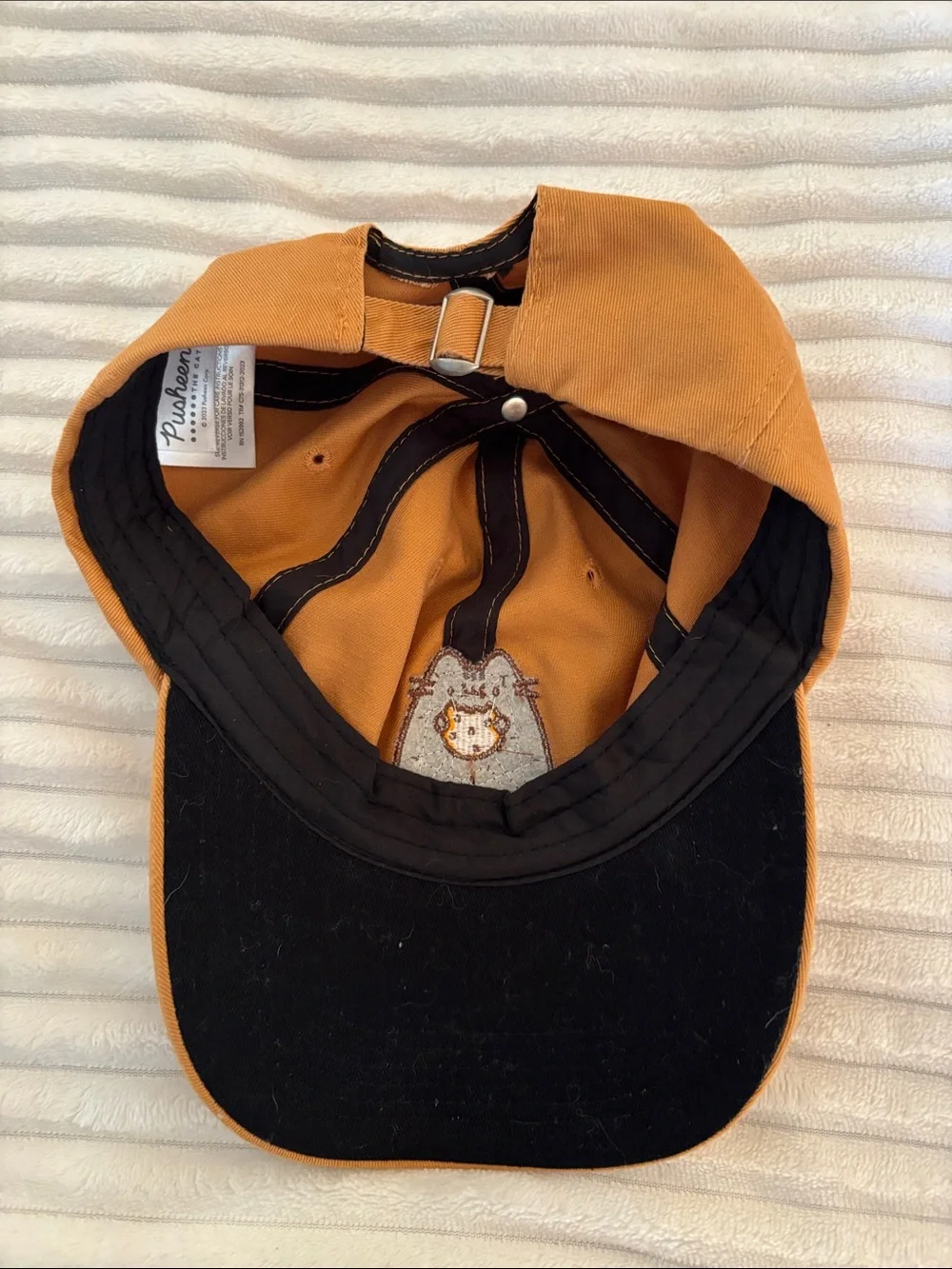 Kids Orange Cat Baseball Cap - Pusheen